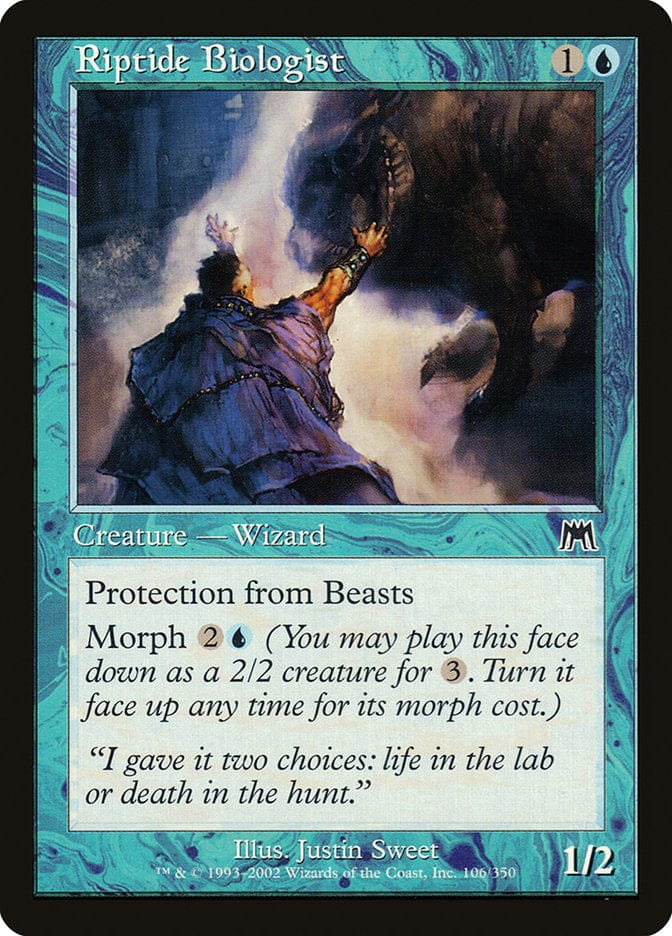 Riptide Biologist [Onslaught] Magic: The Gathering