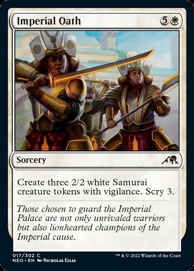 Imperial Oath [Kamigawa: Neon Dynasty] Magic: The Gathering
