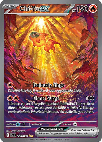 Chi-Yu ex (259/193) [Scarlet & Violet: Paldea Evolved] Pokémon