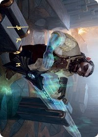 Koll, the Forgemaster Art Card (Gold-Stamped Signature) [Kaldheim Art Series] Magic: The Gathering