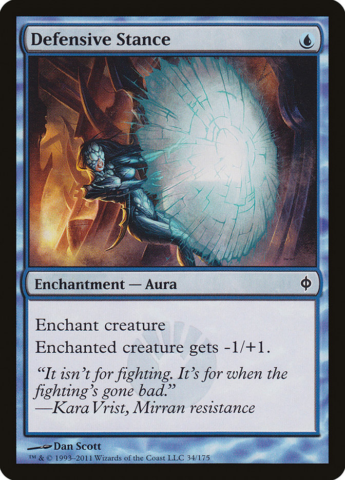 Defensive Stance [New Phyrexia] Magic: The Gathering