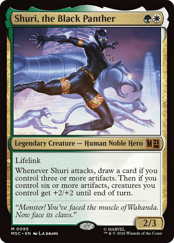 Shuri, the Black Panther [Marvel Super Heroes Commander]