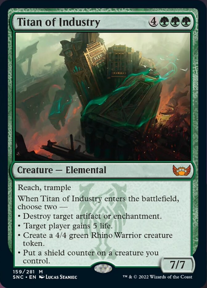 Titan of Industry [Streets of New Capenna] Magic: The Gathering