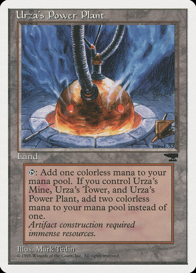 Urza's Power Plant (Heated Sphere) [Chronicles] Magic: The Gathering