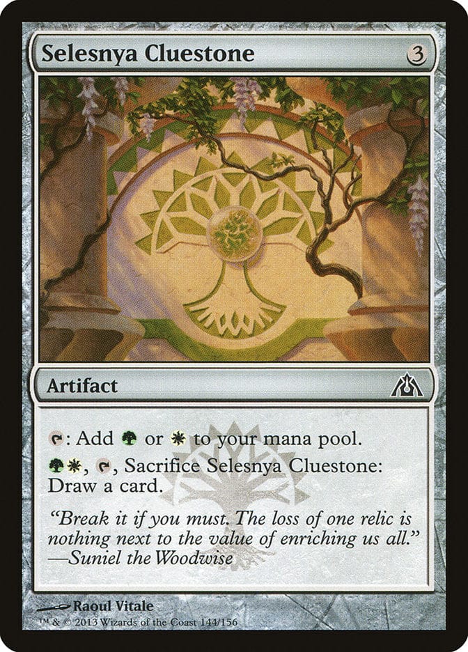 Selesnya Cluestone [Dragon's Maze] Magic: The Gathering
