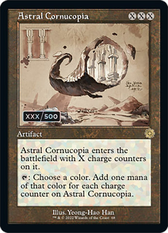 Astral Cornucopia (Retro Schematic) (Serialized) [The Brothers' War Retro Artifacts] Magic: The Gathering