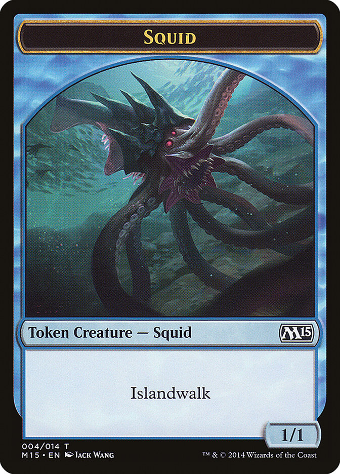 Squid Token [Magic 2015 Tokens] Magic: The Gathering