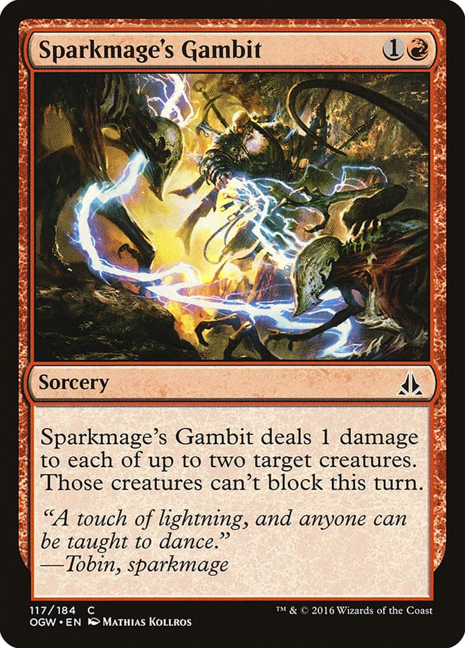 Sparkmage's Gambit [Oath of the Gatewatch] Magic: The Gathering