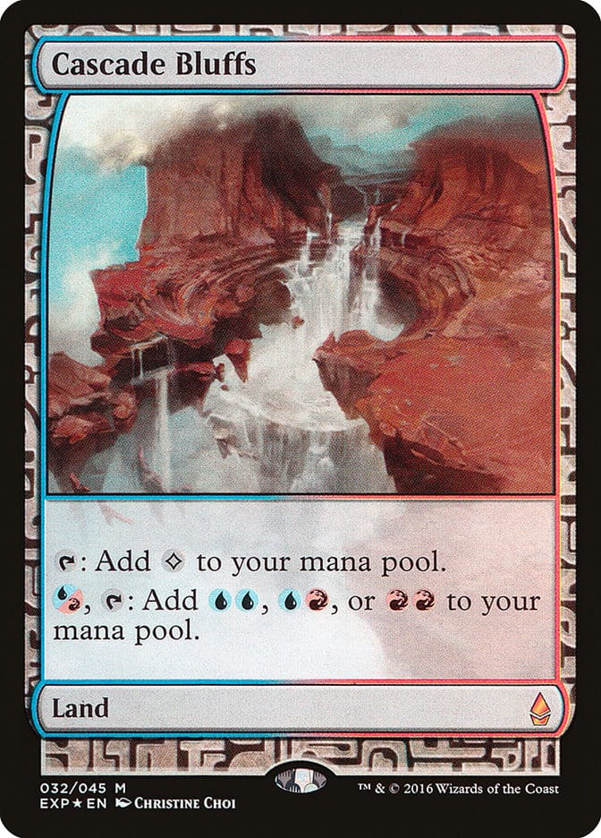 Cascade Bluffs [Zendikar Expeditions] Magic: The Gathering