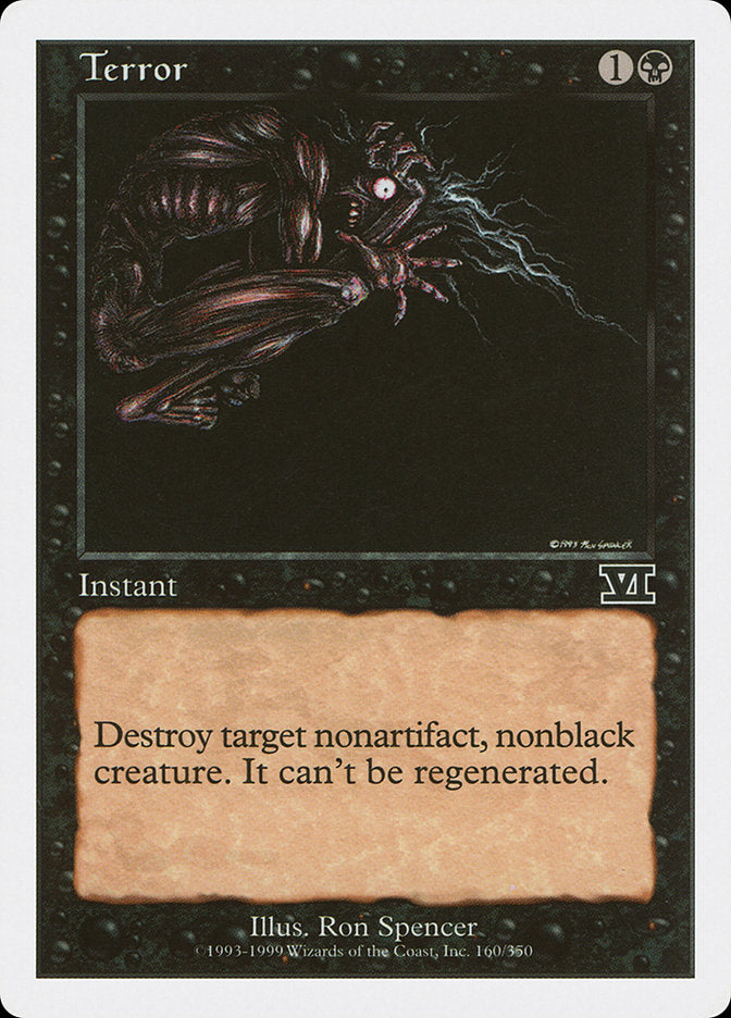 Terror [Classic Sixth Edition] Magic: The Gathering