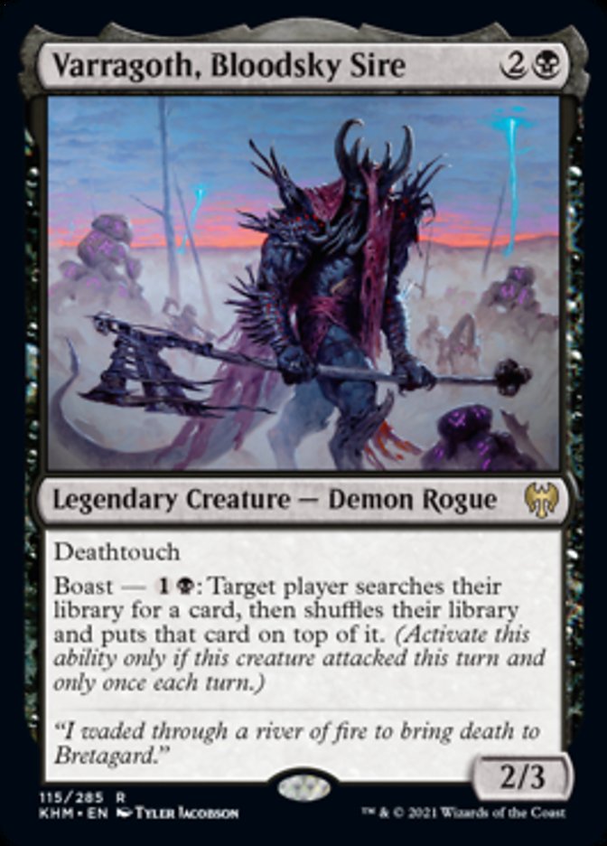 Varragoth, Bloodsky Sire [Kaldheim] Magic: The Gathering