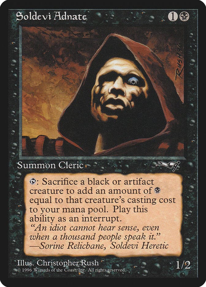Soldevi Adnate (One Eye) [Alliances] Magic: The Gathering