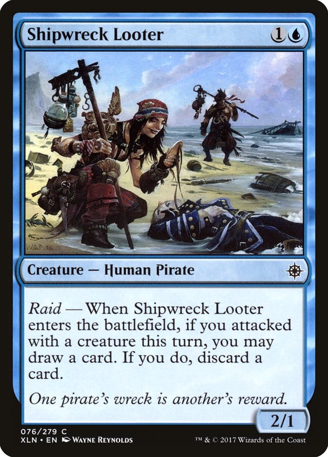 Shipwreck Looter [Ixalan] Magic: The Gathering