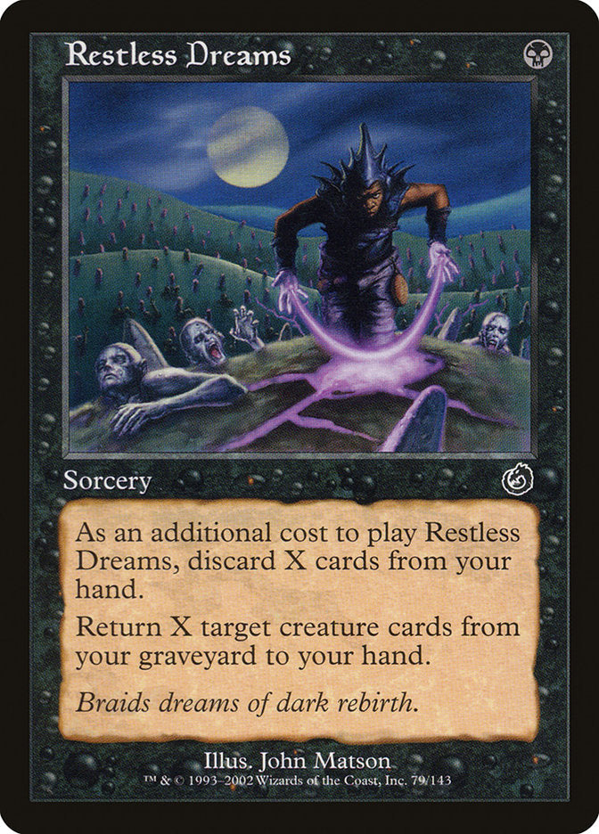 Restless Dreams [Torment] Magic: The Gathering
