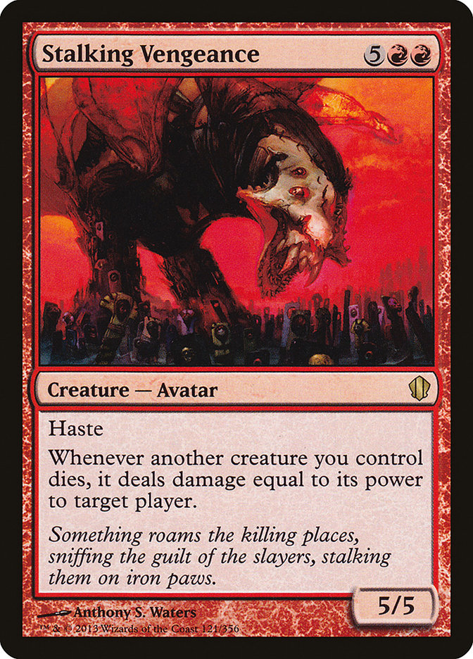 Stalking Vengeance [Commander 2013] Magic: The Gathering