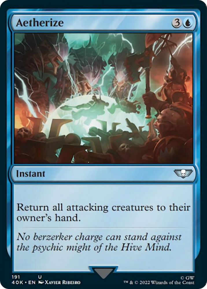 Aetherize [Warhammer 40,000] Magic: The Gathering