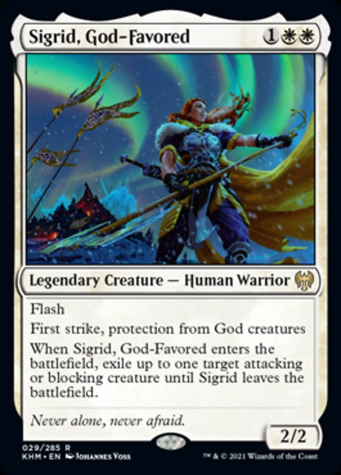 Sigrid, God-Favored [Kaldheim] Magic: The Gathering