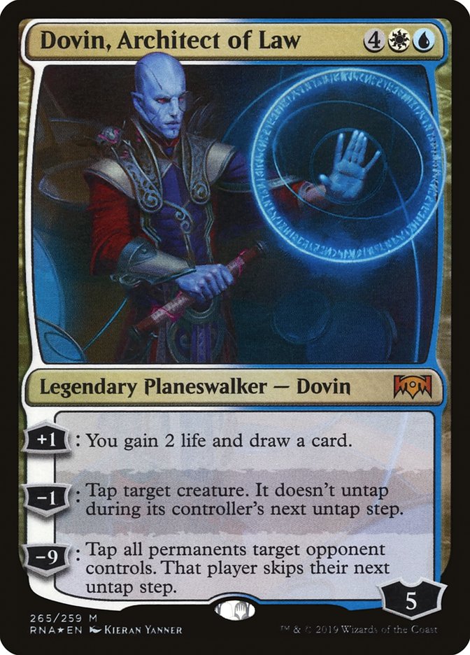 Dovin, Architect of Law [Ravnica Allegiance] Magic: The Gathering