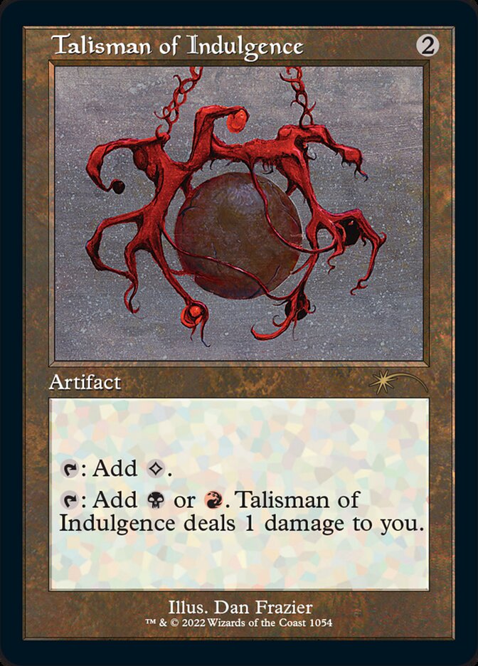 Talisman of Indulgence (Foil Etched) [Secret Lair Drop Series] Magic: The Gathering