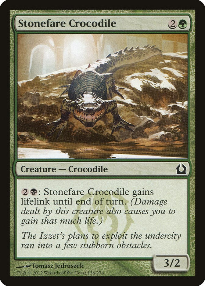 Stonefare Crocodile [Return to Ravnica] Magic: The Gathering
