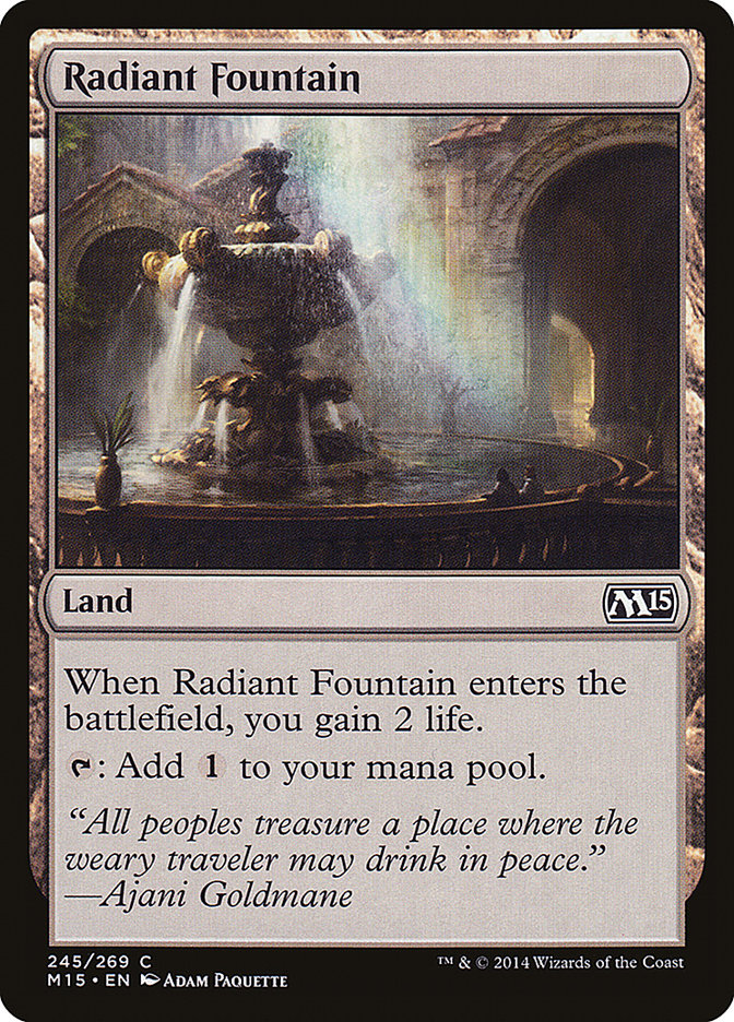 Radiant Fountain [Magic 2015] Magic: The Gathering