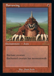 Burrowing (Retro) [30th Anniversary Edition] Magic: The Gathering