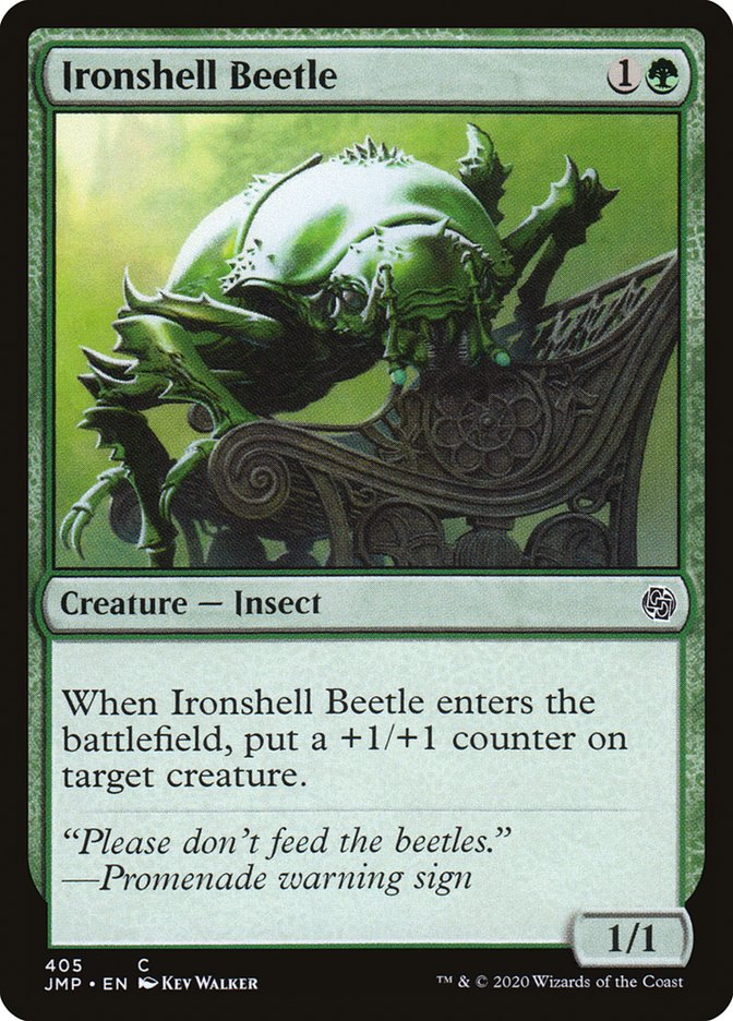 Ironshell Beetle [Jumpstart] Magic: The Gathering