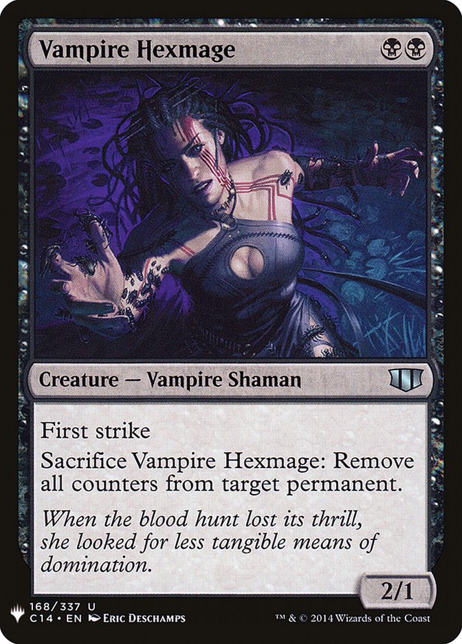 Vampire Hexmage [Mystery Booster] Magic: The Gathering
