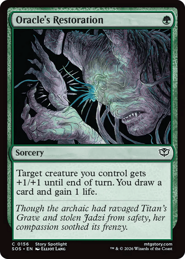 Oracle's Restoration [Secrets of Strixhaven]