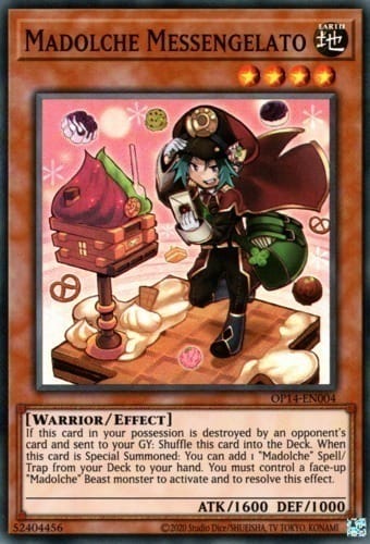 Madolche Messengelato [OP14-EN004] Super Rare - Yugioh Cards For Your TCG Needs!