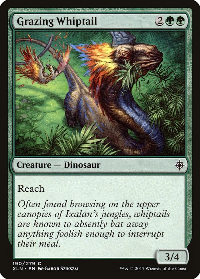 Grazing Whiptail [Ixalan] Magic: The Gathering