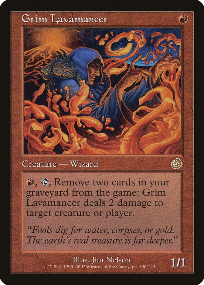 Grim Lavamancer [Torment] Magic: The Gathering