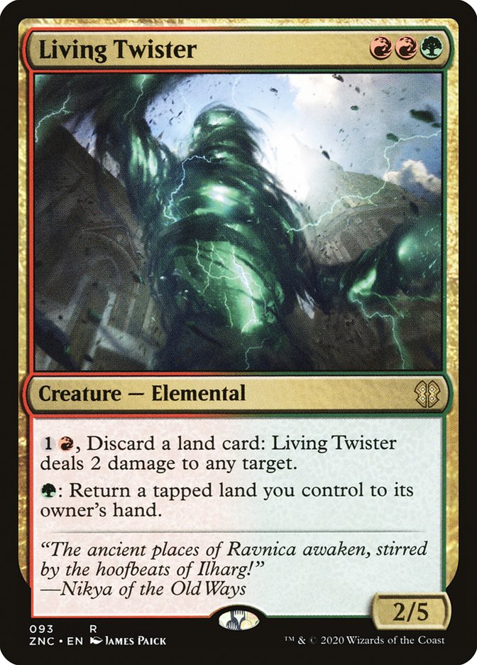 Living Twister [Zendikar Rising Commander] Magic: The Gathering