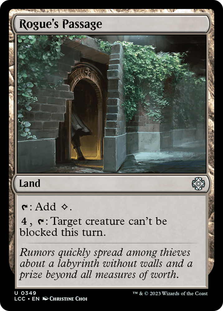 Rogue's Passage [The Lost Caverns of Ixalan Commander] Magic: The Gathering