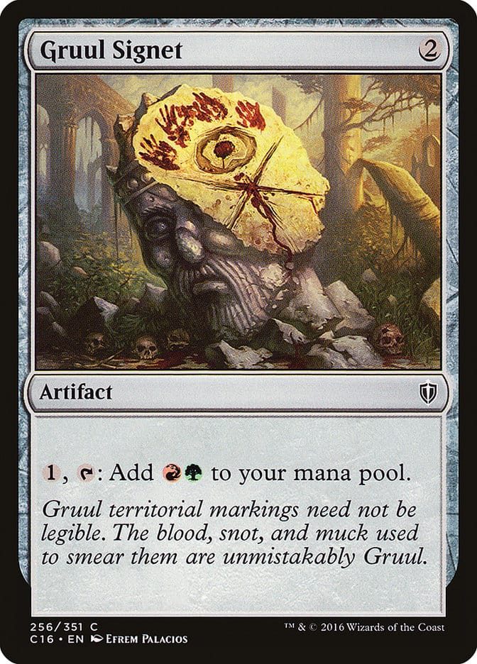 Gruul Signet [Commander 2016] Magic: The Gathering