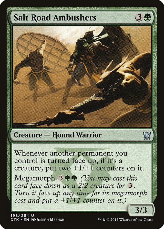 Salt Road Ambushers [Dragons of Tarkir] Magic: The Gathering