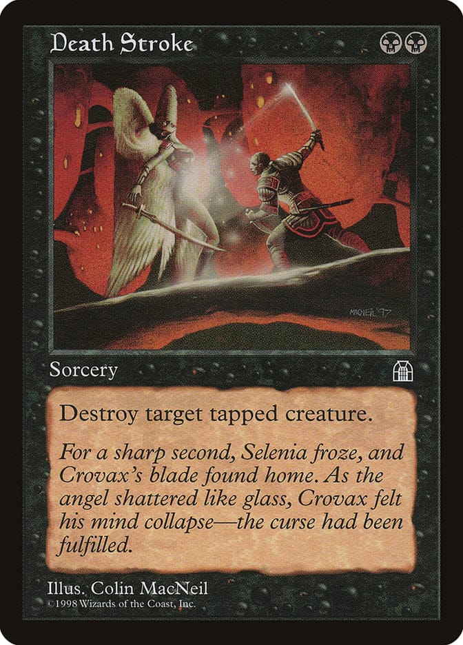 Death Stroke [Stronghold] Magic: The Gathering