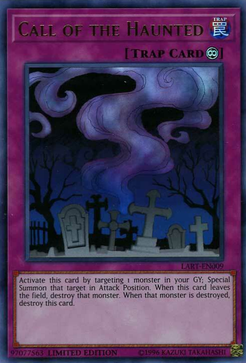 Call of the Haunted [LART-EN009] Ultra Rare Yu-Gi-Oh!