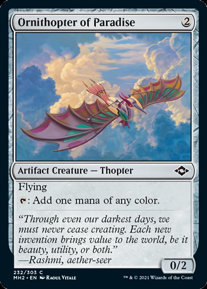 Ornithopter of Paradise [Modern Horizons 2] Magic: The Gathering
