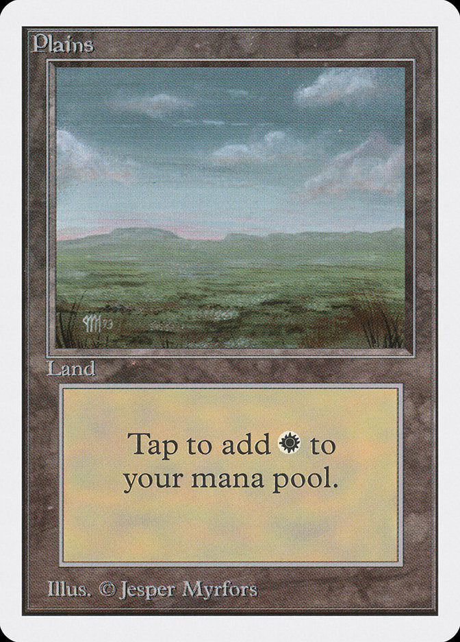 Plains (290) [Unlimited Edition] Magic: The Gathering