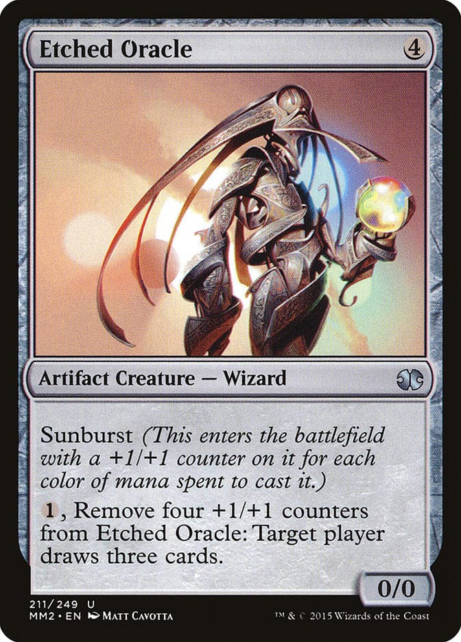 Etched Oracle [Modern Masters 2015] Magic: The Gathering