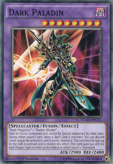 Dark Paladin [YGLD-ENC41] Common Yu-Gi-Oh!