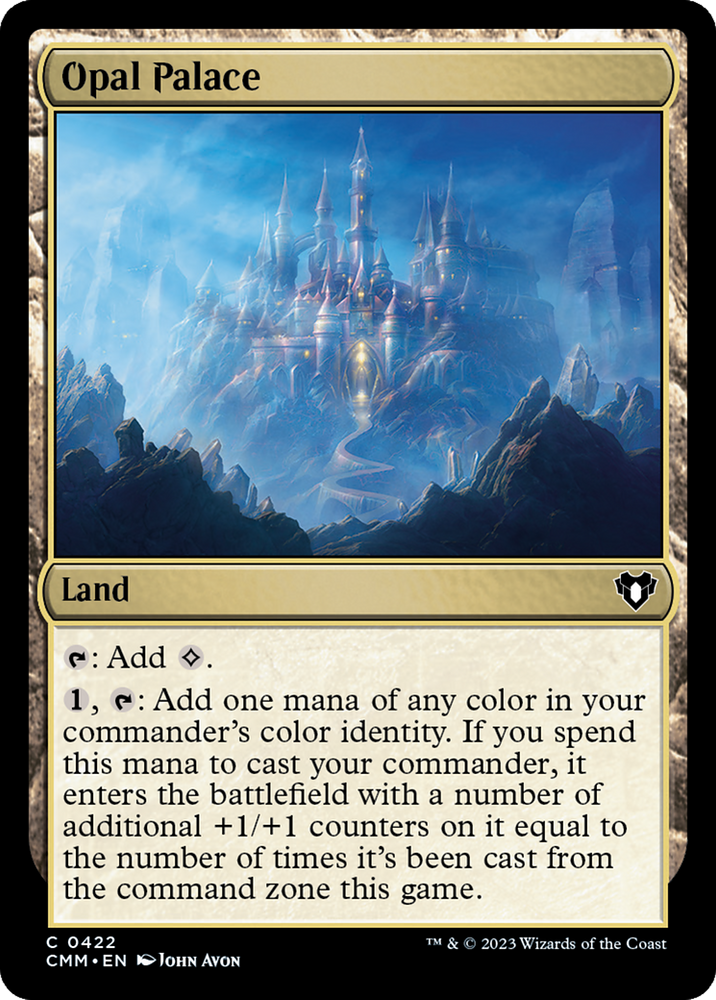 Opal Palace [Commander Masters] Magic: The Gathering