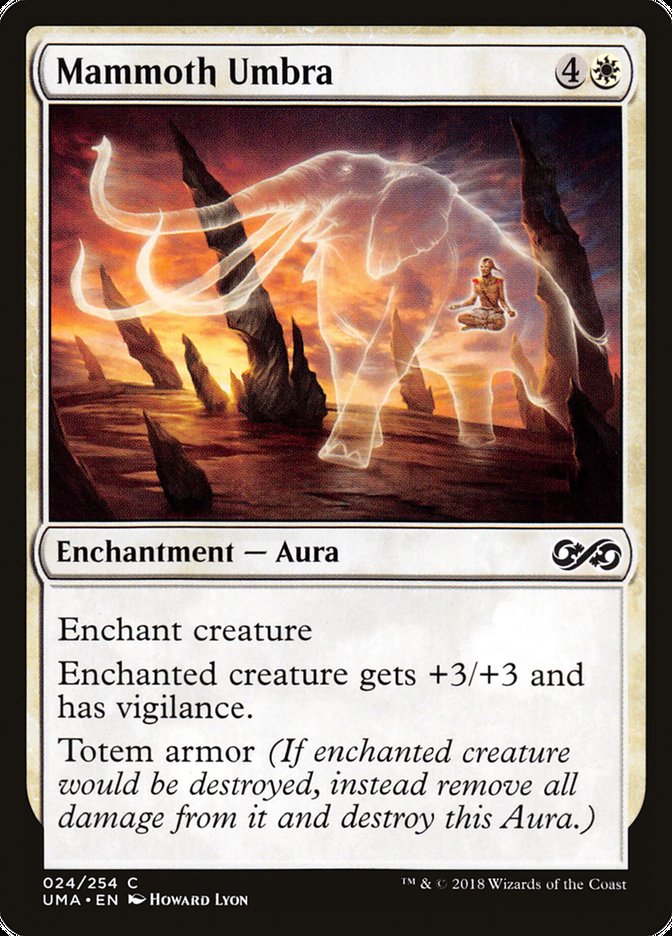 Mammoth Umbra [Ultimate Masters] Magic: The Gathering