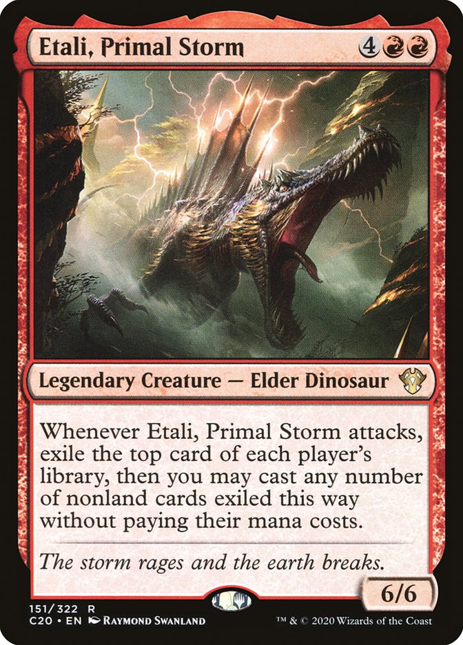 Etali, Primal Storm [Commander 2020] Magic: The Gathering