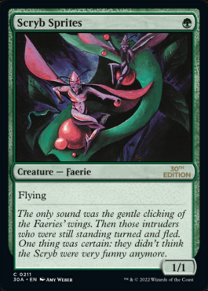 Scryb Sprites [30th Anniversary Edition] Magic: The Gathering