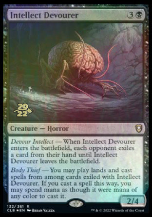 Intellect Devourer [Commander Legends: Battle for Baldur's Gate Prerelease Promos] Magic: The Gathering