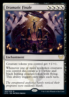 Dramatic Finale [Strixhaven: School of Mages] Magic: The Gathering