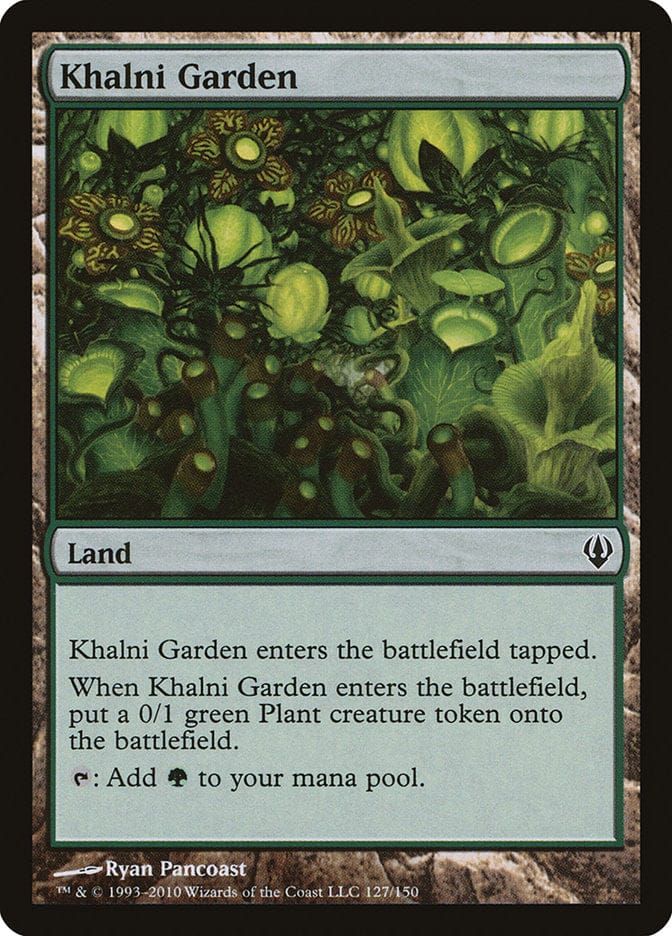 Khalni Garden [Archenemy] Magic: The Gathering