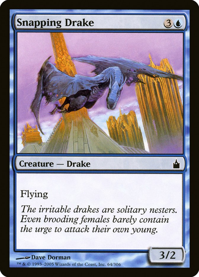 Snapping Drake [Ravnica: City of Guilds] Magic: The Gathering